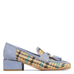 Donald Pliner Casual | ARROYO At Donald Pliner Navy Multi Raffia - Women