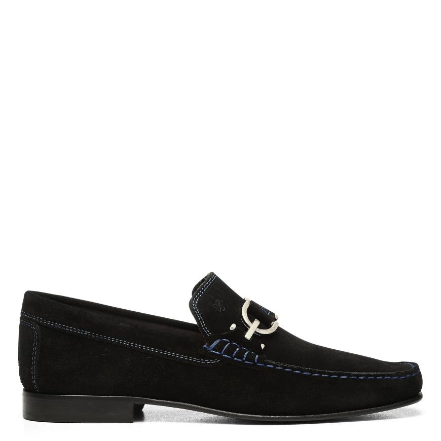 Donald Pliner Casual | DACIO At Donald Pliner Black (suede) - Men