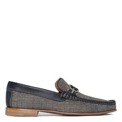 Donald Pliner Casual | DACIO At Donald Pliner Navy Canvas - Men