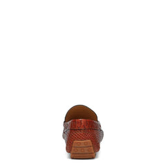 Donald Pliner Casual | DACIO DRIVER At Donald Pliner Cognac Snake - Men
