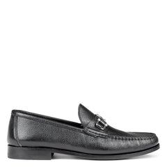 Donald Pliner Casual | EVANSTON At Donald Pliner Black Pebbled Calf - Men