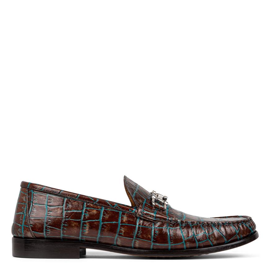 Donald Pliner Casual | EVANSTON At Donald Pliner Mahogany Crocco - Men