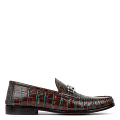 Donald Pliner Casual | EVANSTON At Donald Pliner Mahogany Crocco - Men