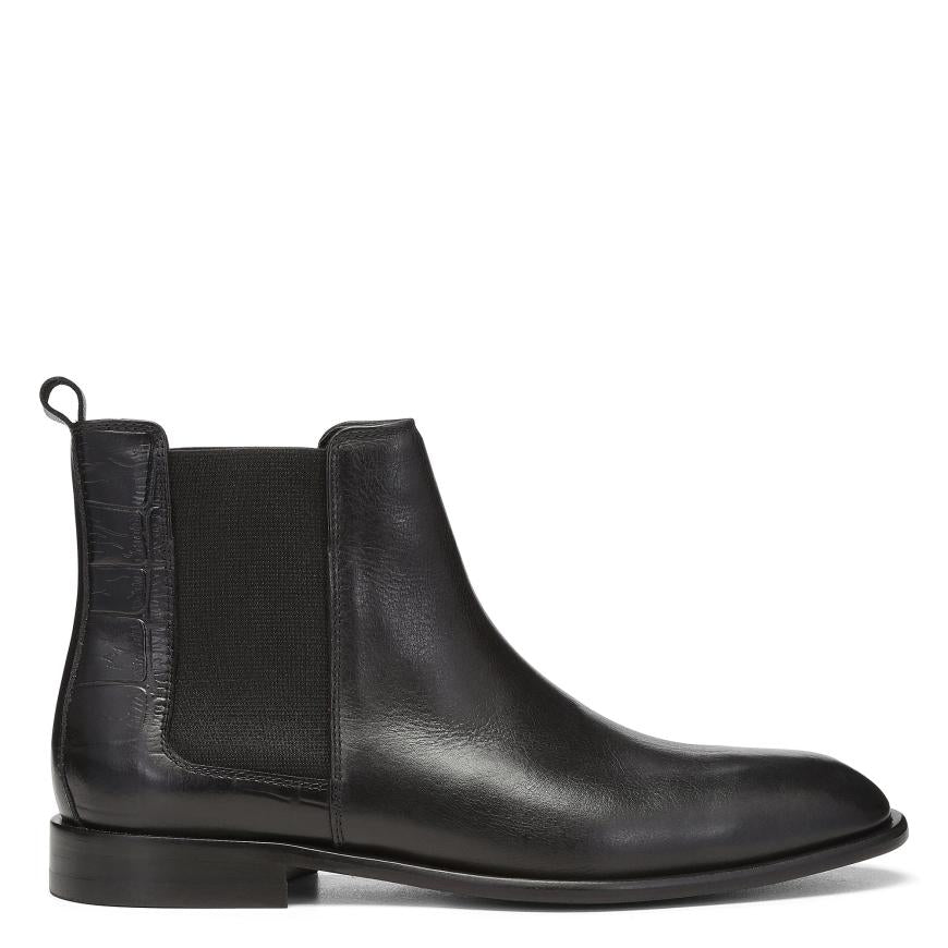 Donald Pliner Boot | ROCCO At Donald Pliner Black Leather - Men