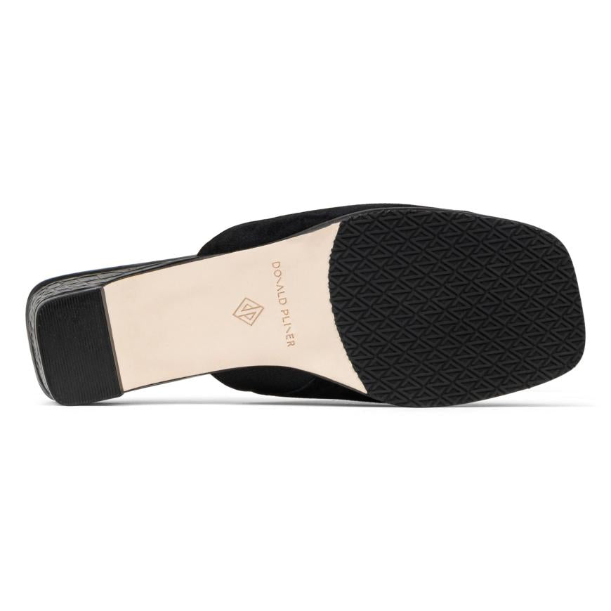 Donald Pliner Casual | CLODIE At Donald Pliner Black Suede - Women