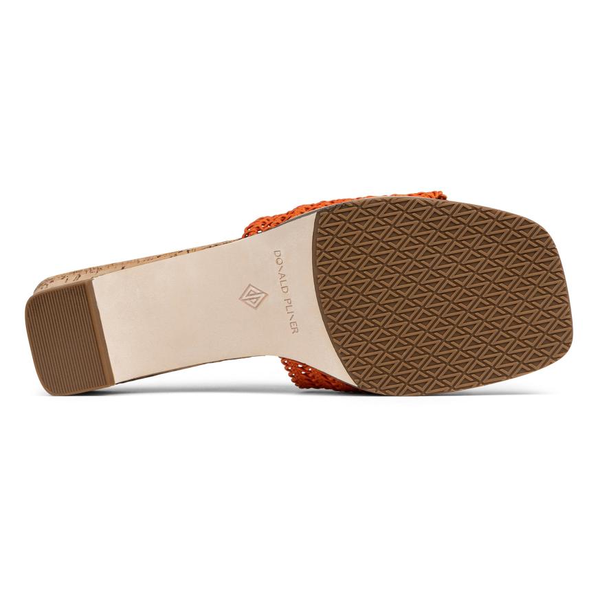 Donald Pliner Casual | CLODIE At Donald Pliner Orange Woven - Women