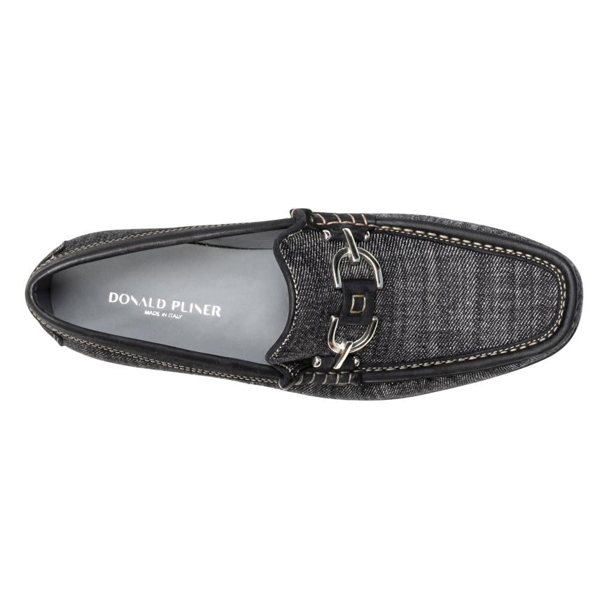 Donald Pliner Casual | DACIO At Donald Pliner Black Denim - Men