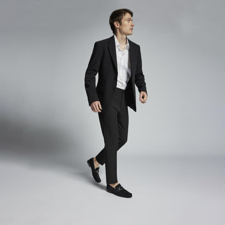 Donald Pliner Casual | DACIO At Donald Pliner Black (suede) - Men