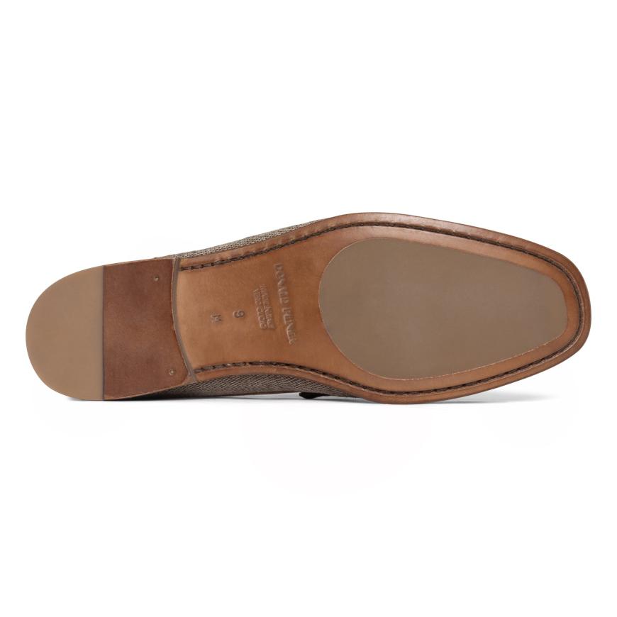 Donald Pliner Casual | DACIO At Donald Pliner Brown Canvas - Men