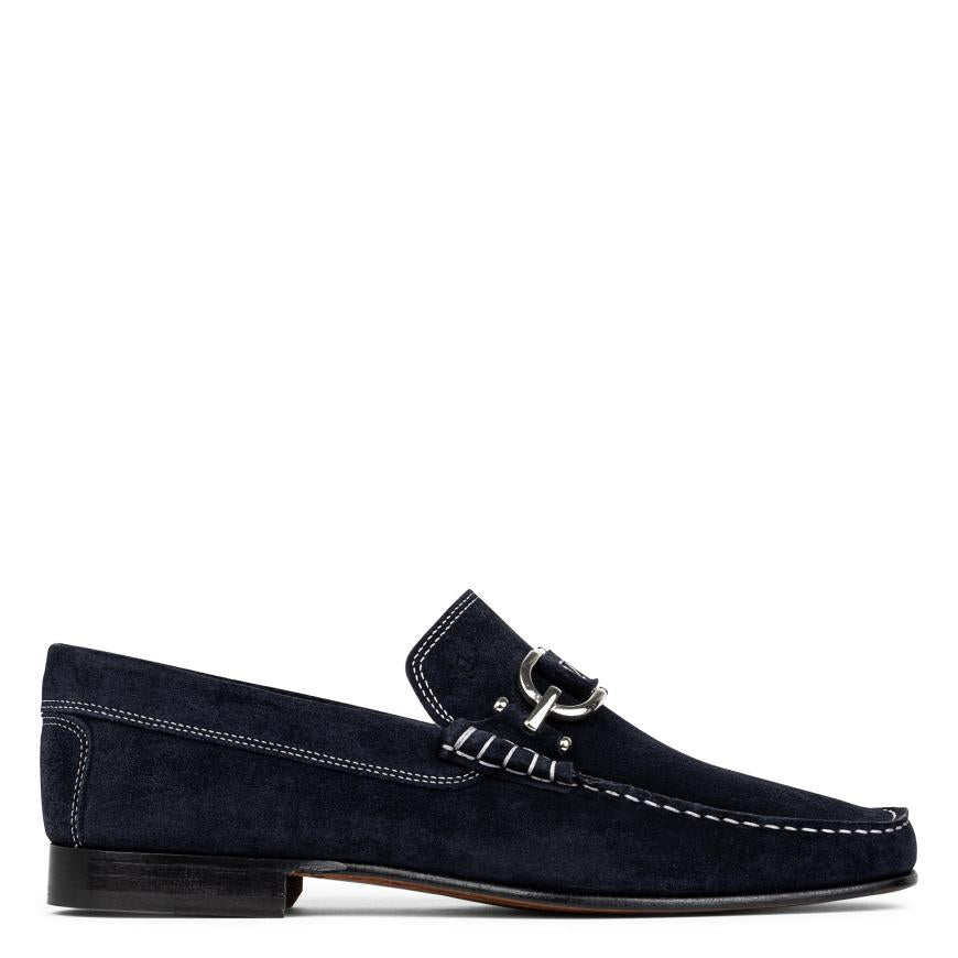 Donald Pliner Casual | DACIO At Donald Pliner Navy Suede - Men