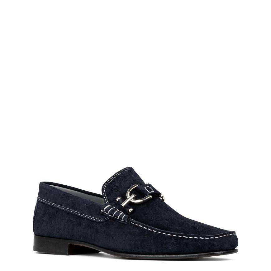 Donald Pliner Casual | DACIO At Donald Pliner Navy Suede - Men