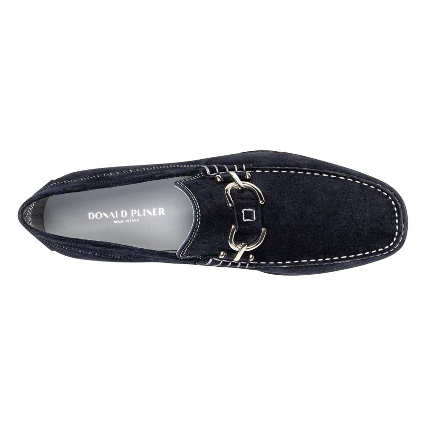Donald Pliner Casual | DACIO At Donald Pliner Navy Suede - Men