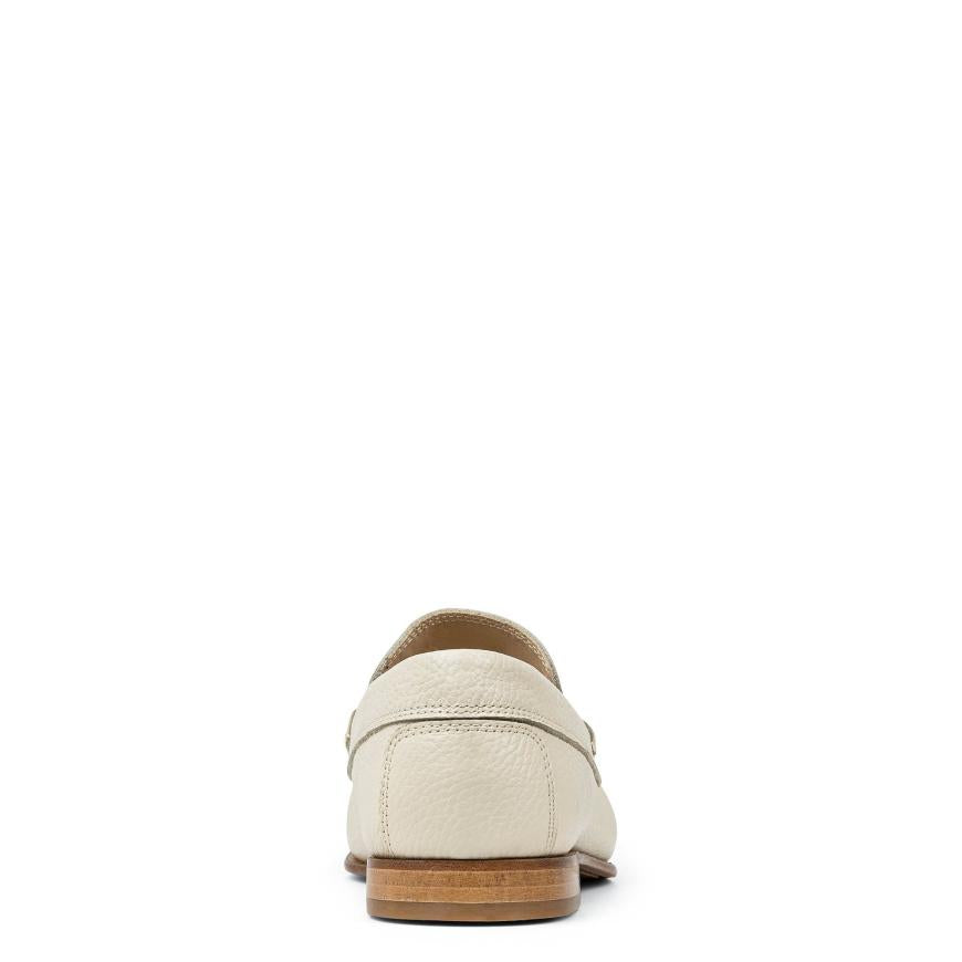 Donald Pliner Casual | DACIO At Donald Pliner Off White Pebbled Leather - Men