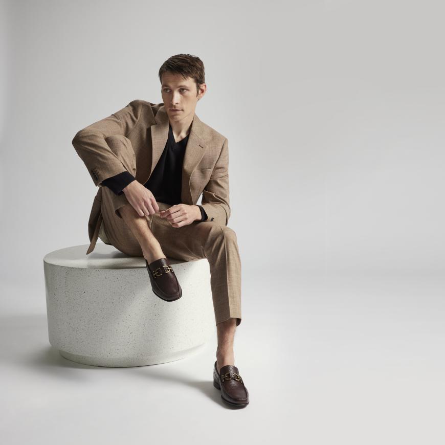 Donald Pliner Casual | DACIO At Donald Pliner Whiskey Lizard Print - Men