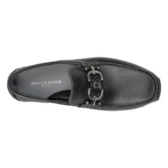 Donald Pliner Casual | DACIO DRIVER At Donald Pliner Black Tumbled Leather - Men