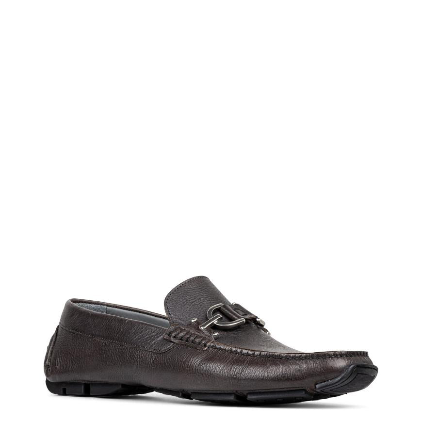 Donald Pliner Casual | DACIO DRIVER At Donald Pliner Grey Leather - Men