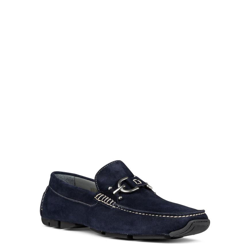 Donald Pliner Casual | DACIO DRIVER At Donald Pliner Navy Suede - Men
