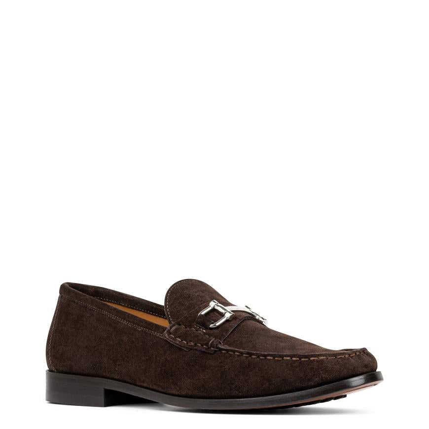 Donald Pliner Casual | EVANSTON At Donald Pliner Chocolate Brown Suede - Men
