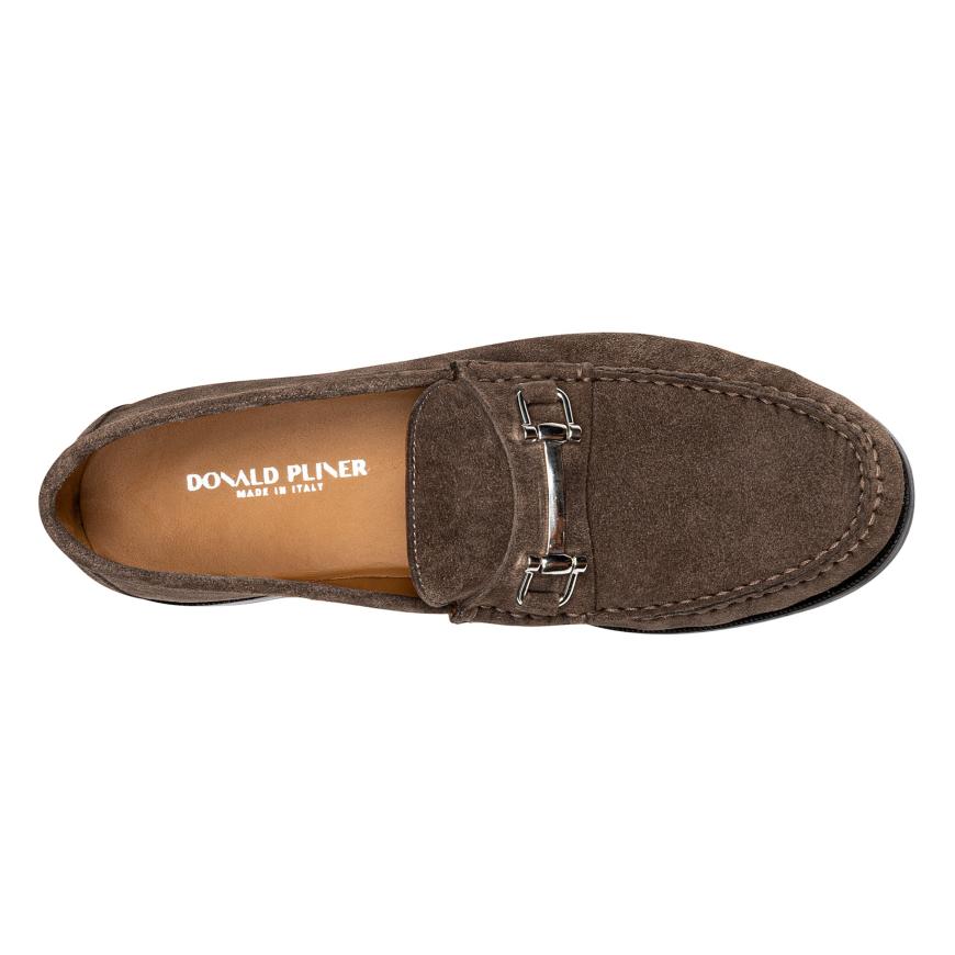 Donald Pliner Casual | EVANSTON At Donald Pliner Dark Taupe Suede - Men