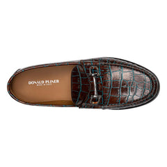 Donald Pliner Casual | EVANSTON At Donald Pliner Mahogany Crocco - Men