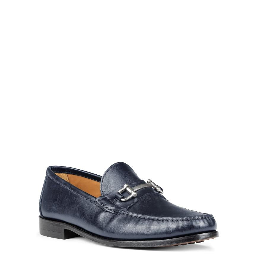 Donald Pliner Casual | EVANSTON At Donald Pliner Navy Leather - Men