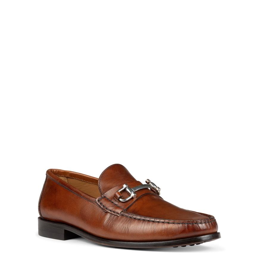 Donald Pliner Casual | EVANSTON At Donald Pliner Whiskey Calf Leather - Men