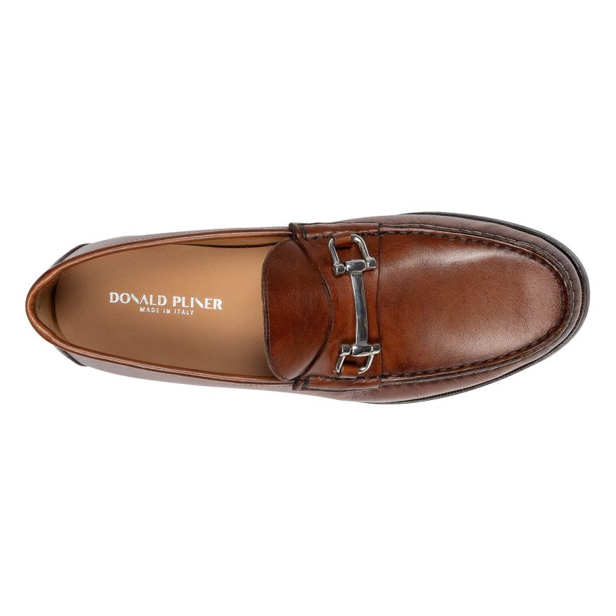 Donald Pliner Casual | EVANSTON At Donald Pliner Whiskey Calf Leather - Men