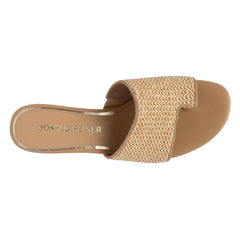 Donald Pliner Casual | MELROS At Donald Pliner Camel Raffia - Women