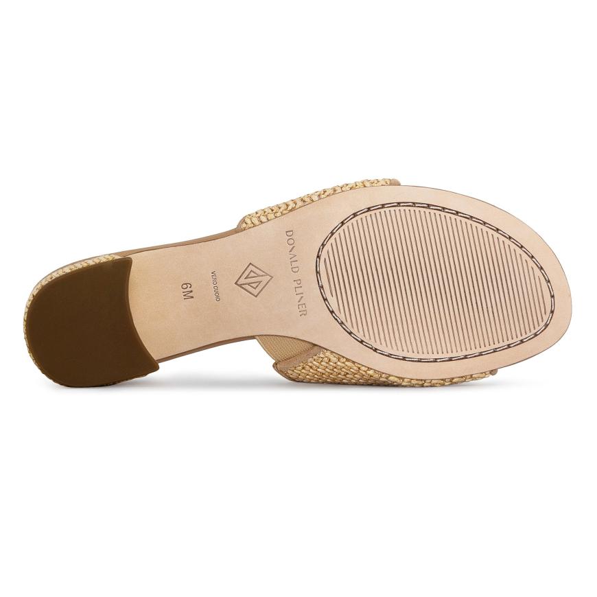 Donald Pliner Casual | MELROS At Donald Pliner Camel Raffia - Women