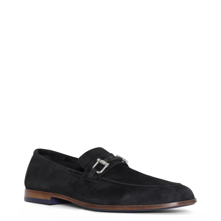 Donald Pliner Casual | SLADE At Donald Pliner Black Suede - Men