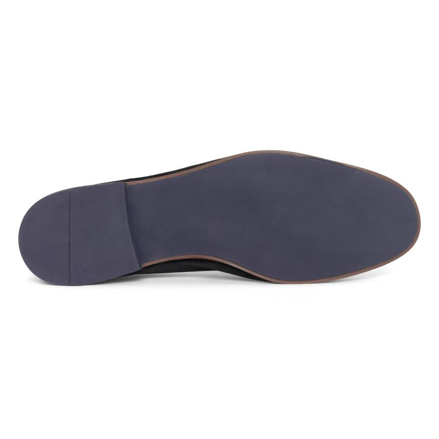 Donald Pliner Casual | SLADE At Donald Pliner Black Suede - Men