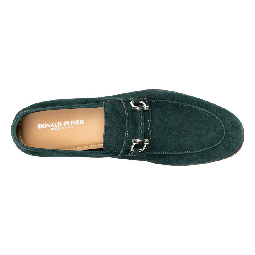 Donald Pliner Casual | SLADE At Donald Pliner Emerald Green Suede - Men