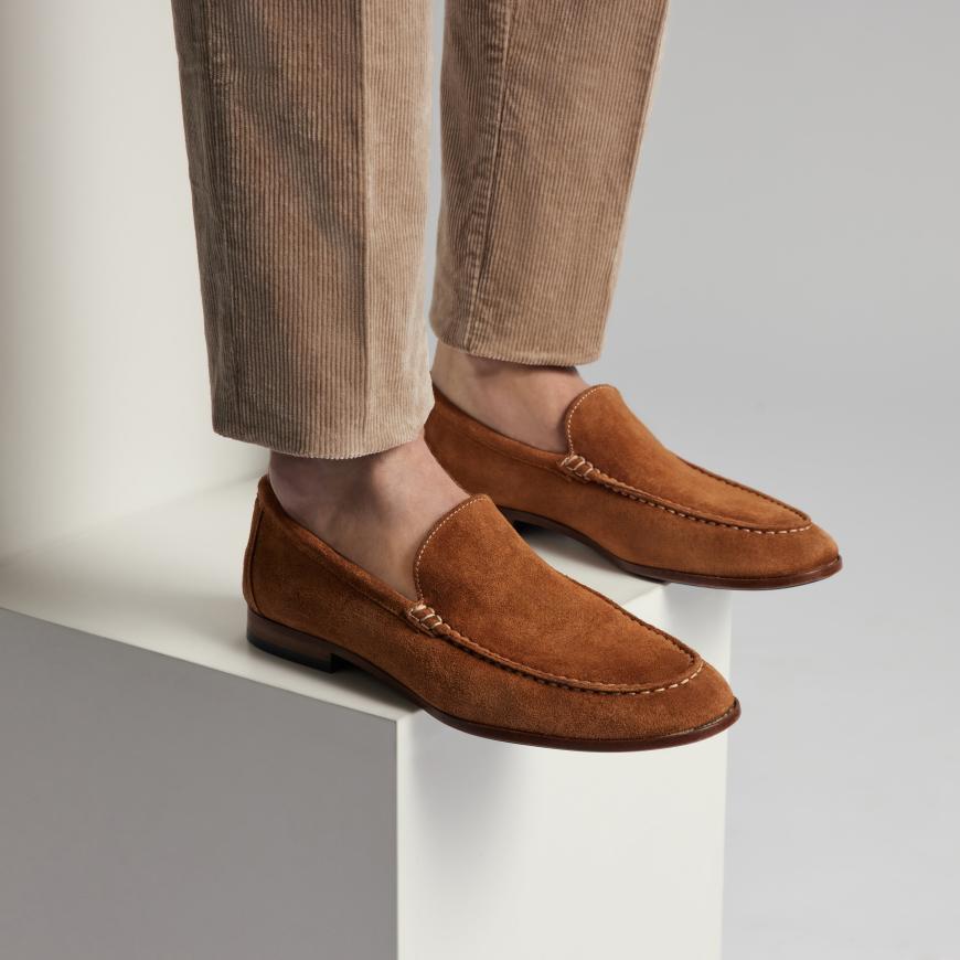Donald Pliner Casual | SLATER At Donald Pliner Cognac - Men