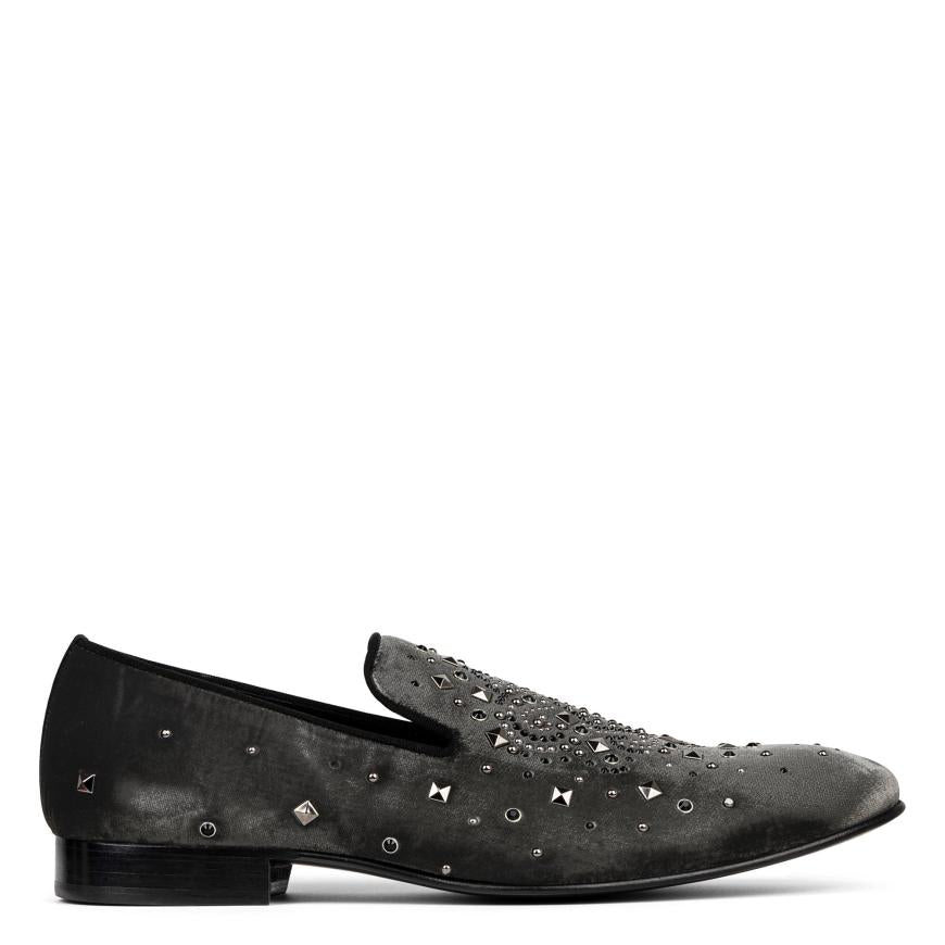 Donald Pliner Casual | SPENCER At Donald Pliner Grey Studded - Men