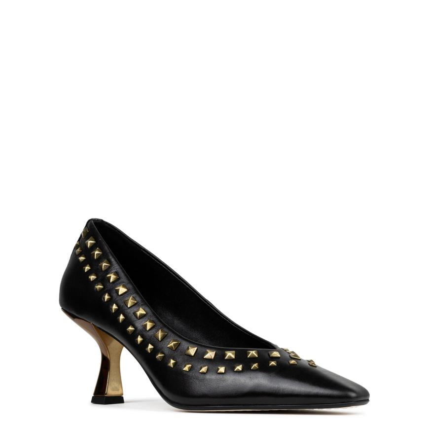 Donald Pliner Dress | BERNICE At Donald Pliner Black Leather - Women