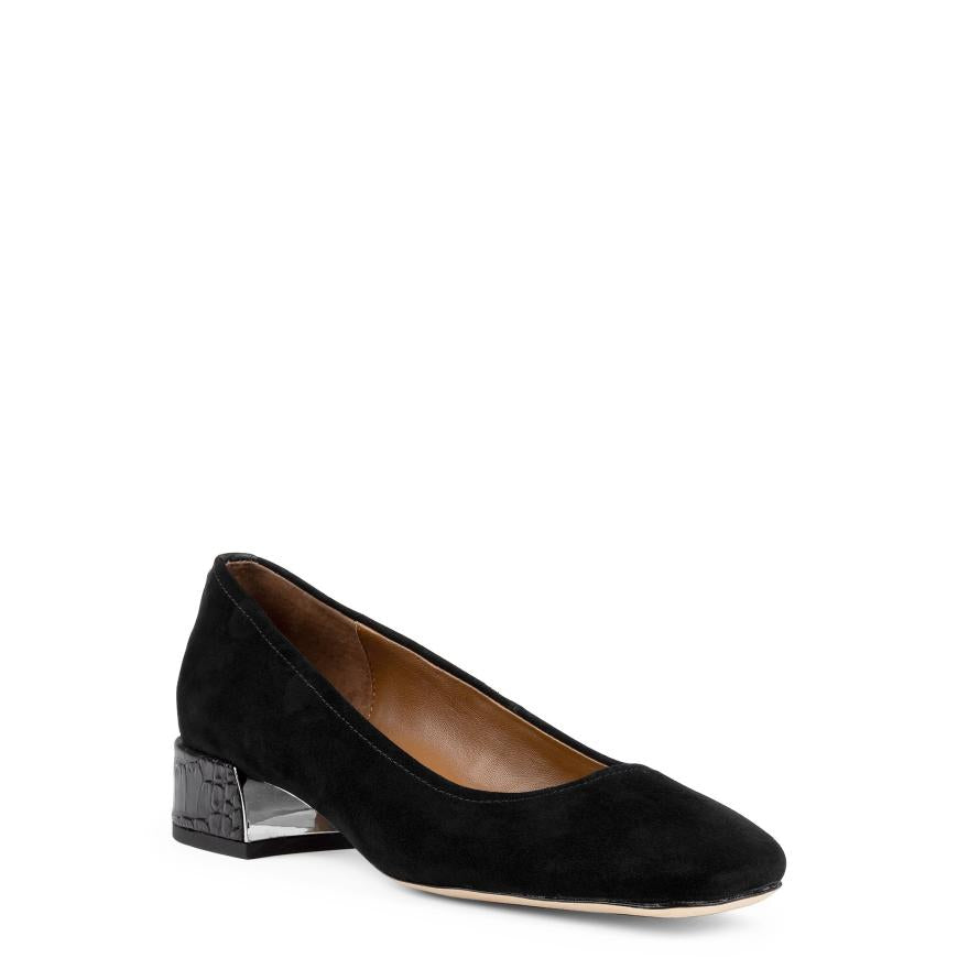 Donald Pliner Dress | DREWW At Donald Pliner Black Suede - Women