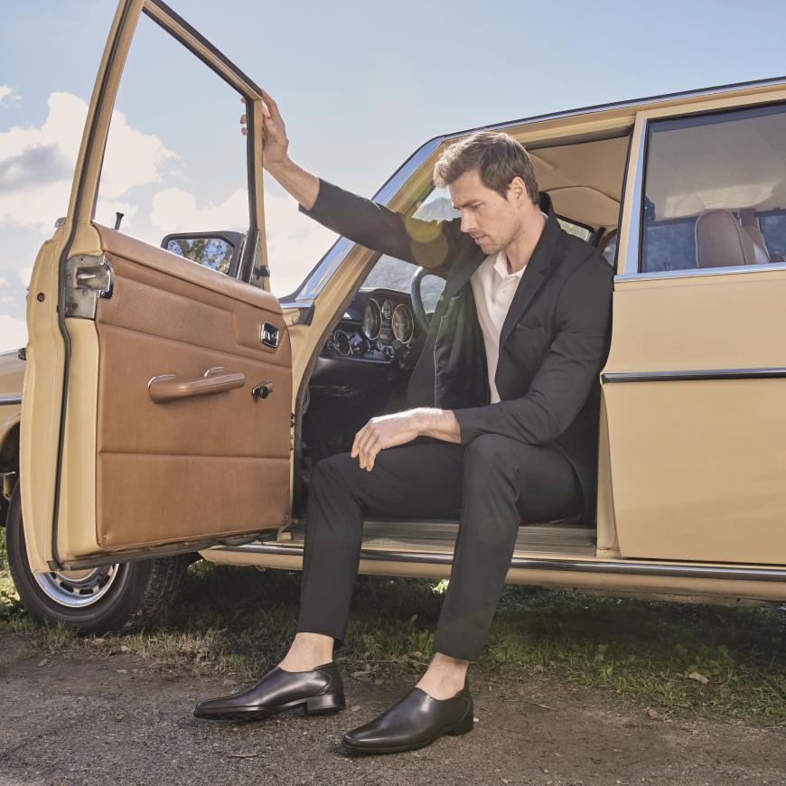 Donald Pliner Dress | REX At Donald Pliner Expresso Stretch Nappa - Men