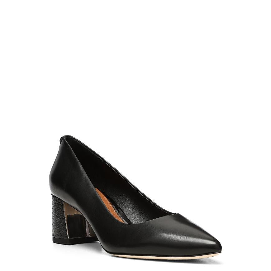 Donald Pliner Dress | SUZETTE At Donald Pliner Black Leather - Women