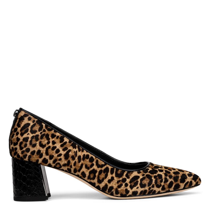 Donald Pliner Dress | SUZETTE At Donald Pliner Black Natural Leopard - Women