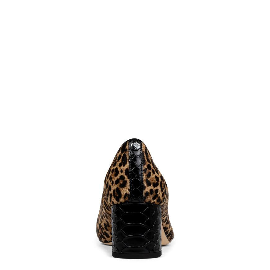 Donald Pliner Dress | SUZETTE At Donald Pliner Black Natural Leopard - Women