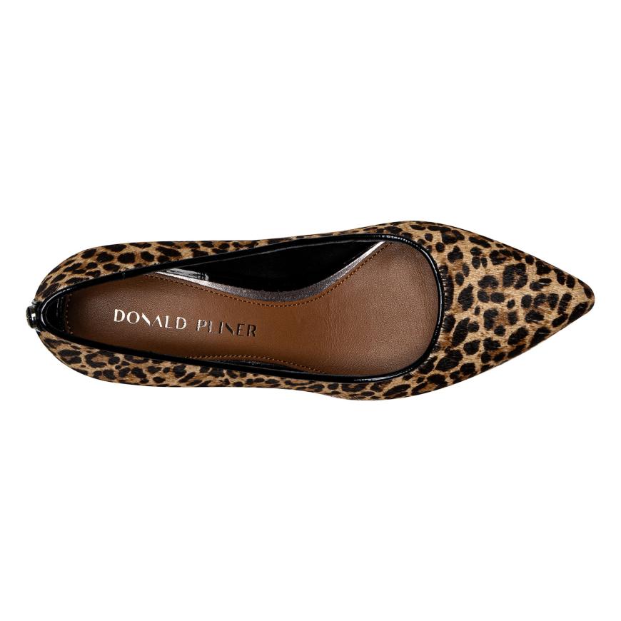 Donald Pliner Dress | SUZETTE At Donald Pliner Black Natural Leopard - Women