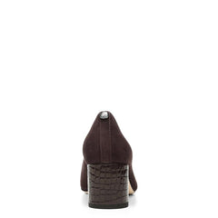 Donald Pliner Dress | SUZETTE At Donald Pliner Dark Brown Suede - Women
